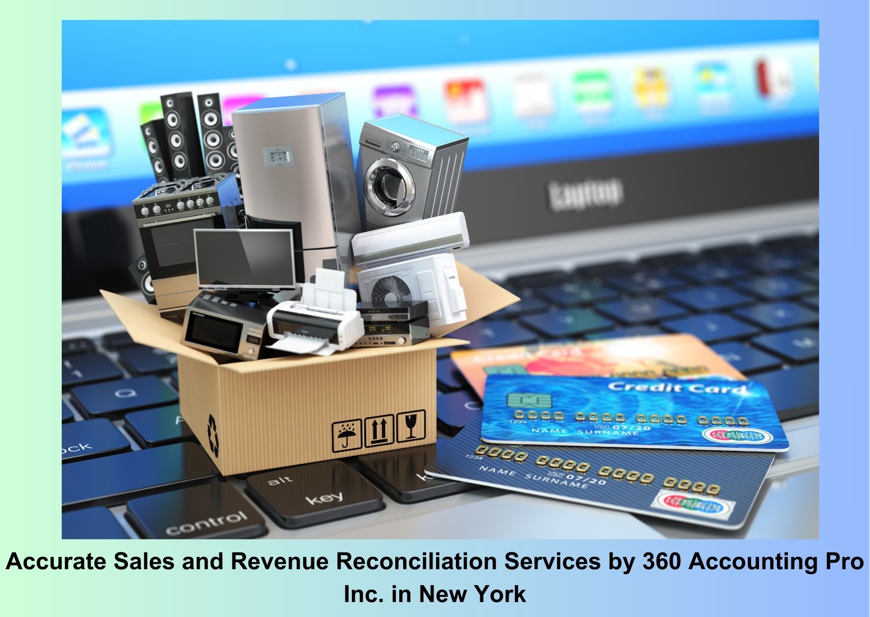Accurate Sales and Revenue Reconciliation Services by 360 Accounting Pro Inc. in New York